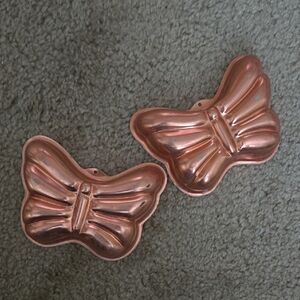 Copper Butterfly Wall Decor
